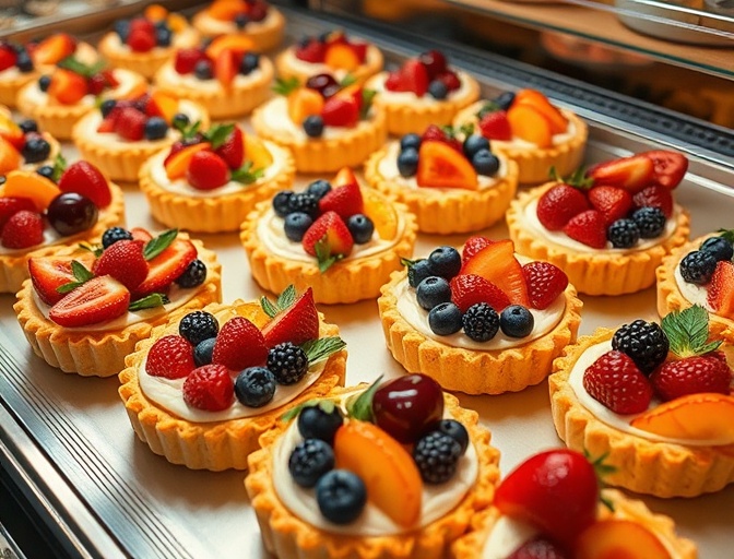 Seasonal Fruit Tarts